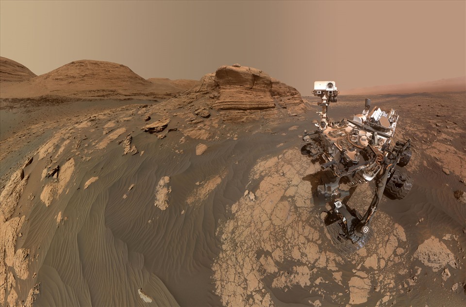 Tàu thám hiểm Curiosity. Ảnh: NASA