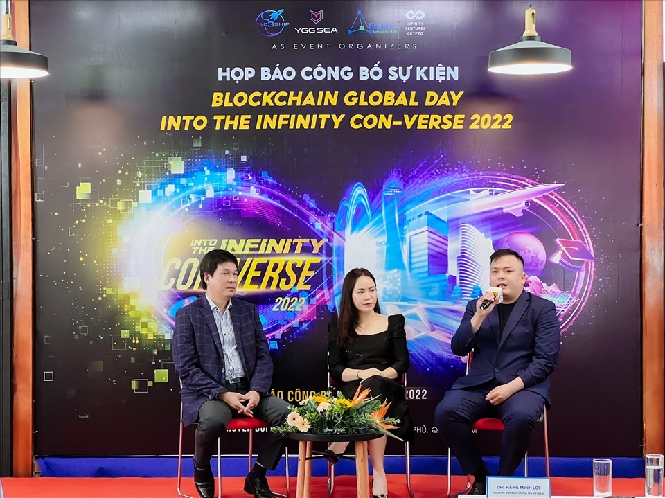 Cuộc thi Blockchain Global Pitching Challenge nằm trong sự kiện Blockchain Global Day 2022 có nhiệm vụ quan trọng để tái định vị blockchain trong cộng đồng, kết nối các doanh nghiệp... Ảnh: Linh Phan