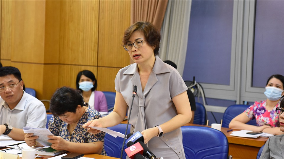 Bà Nguyễn Thị Hạnh, Phó Vụ trưởng, Vụ Pháp luật Hình sự - Hành chính. Ảnh: PV