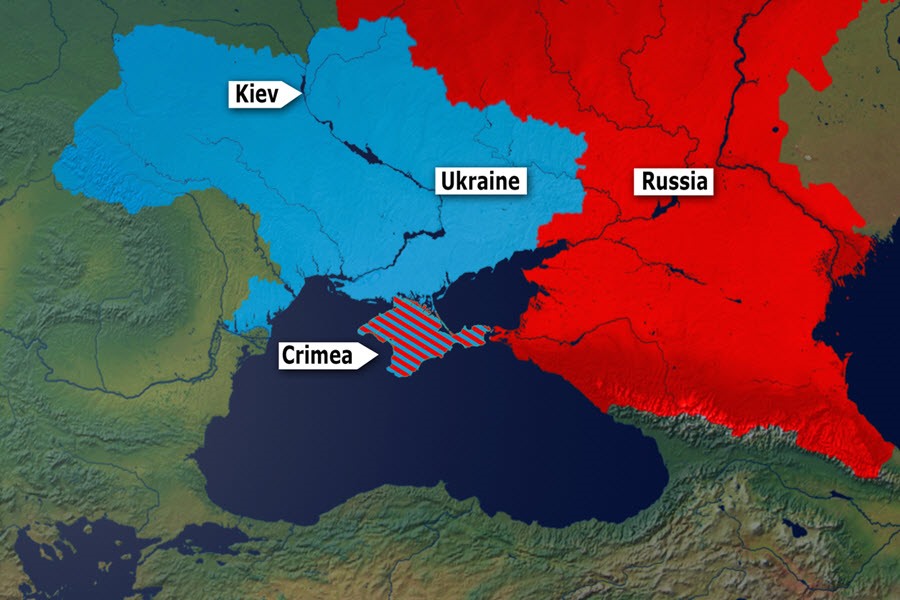 Ukraine tuyên bố sẽ giành lại Crimea bằng vũ khí phương Tây. Ảnh: RT