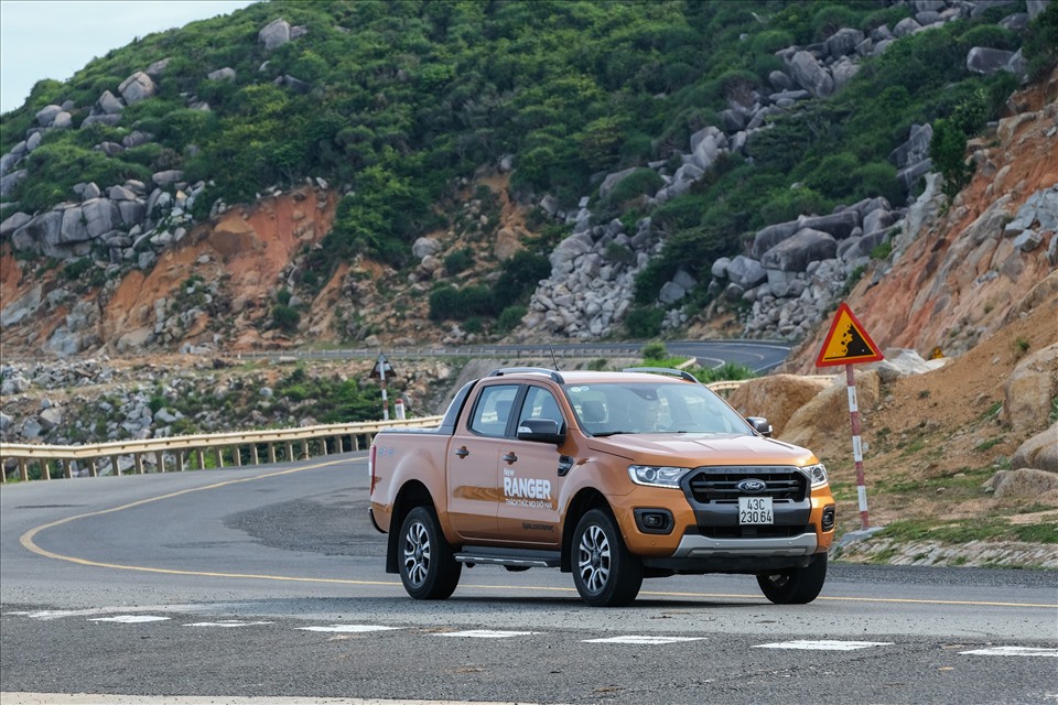 Ford Ranger cũng là mẫu xe bán tải thường xuyên góp mặt trong bảng xếp hạng xe bán chạy nhất tháng. Ảnh: Ford Việt Nam.