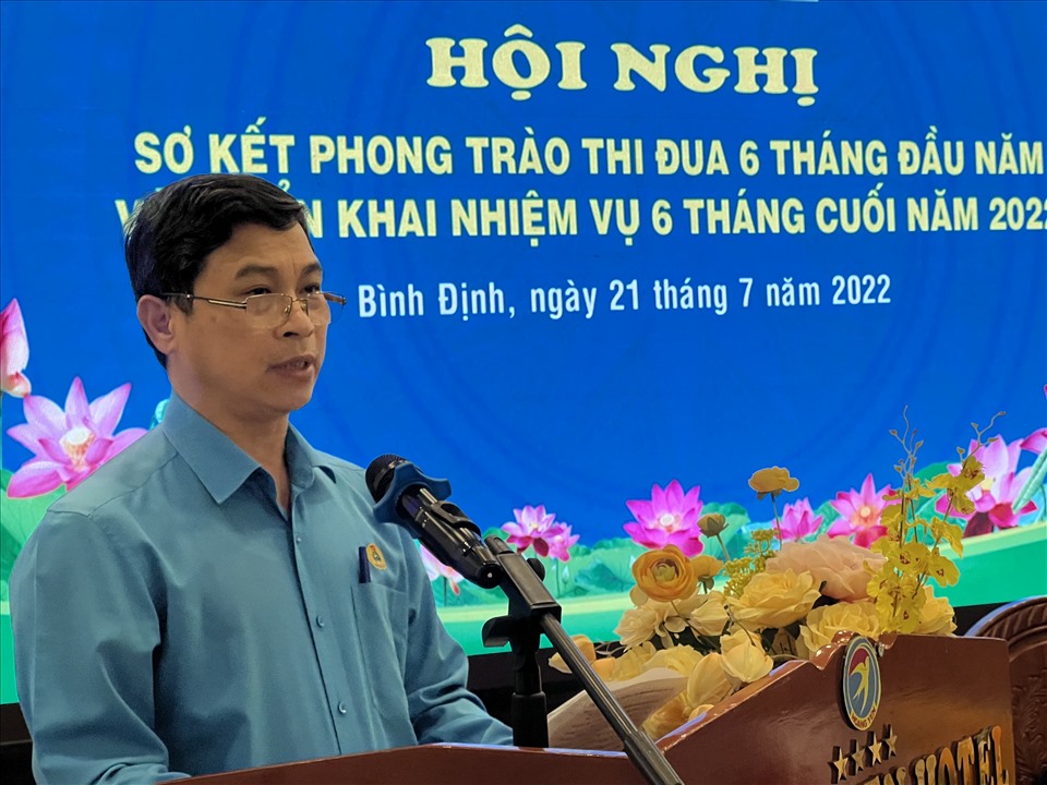 Chủ tịch LĐLĐ Bình Định Nguyễn Mạnh Hùng, Cụm trưởng Cụm thi đua