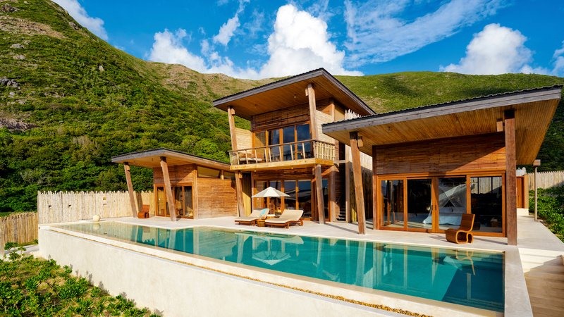 Không gian đơn giản, hiện đại, tinh tế. - Ảnh: Six Senses Con Dao