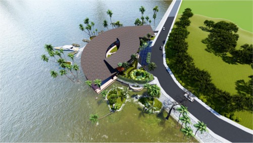 Resort Sao Mai - Thanh Hóa mang lại khẩu vị mới cho ngành du lịch. Ảnh: QD