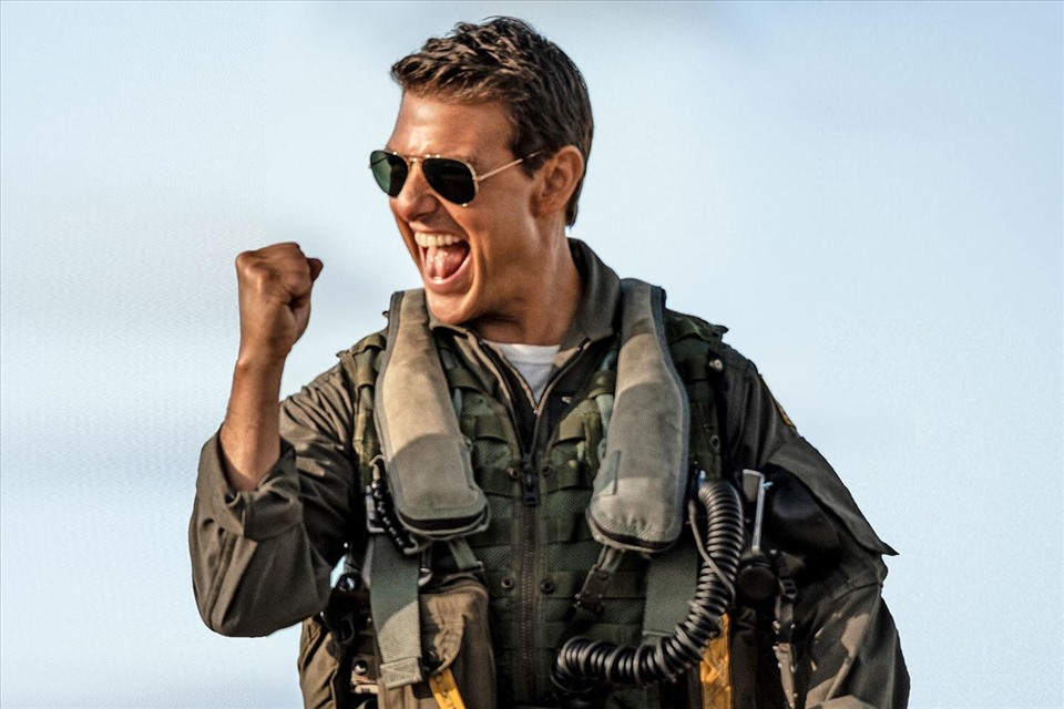 Tom Cruise trong bộ phim “Top Gun: Maverick“. Ảnh: Universal