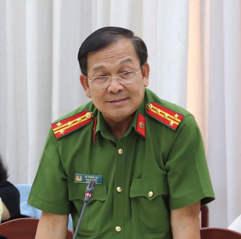 Đại tá Hồ Trung Lập, Phó Giám đốc Công an TP Cần Thơ thông tin về các kiến nghị yêu cầu điều tra, làm rõ của Thanh tra TP.Cần Thơ.