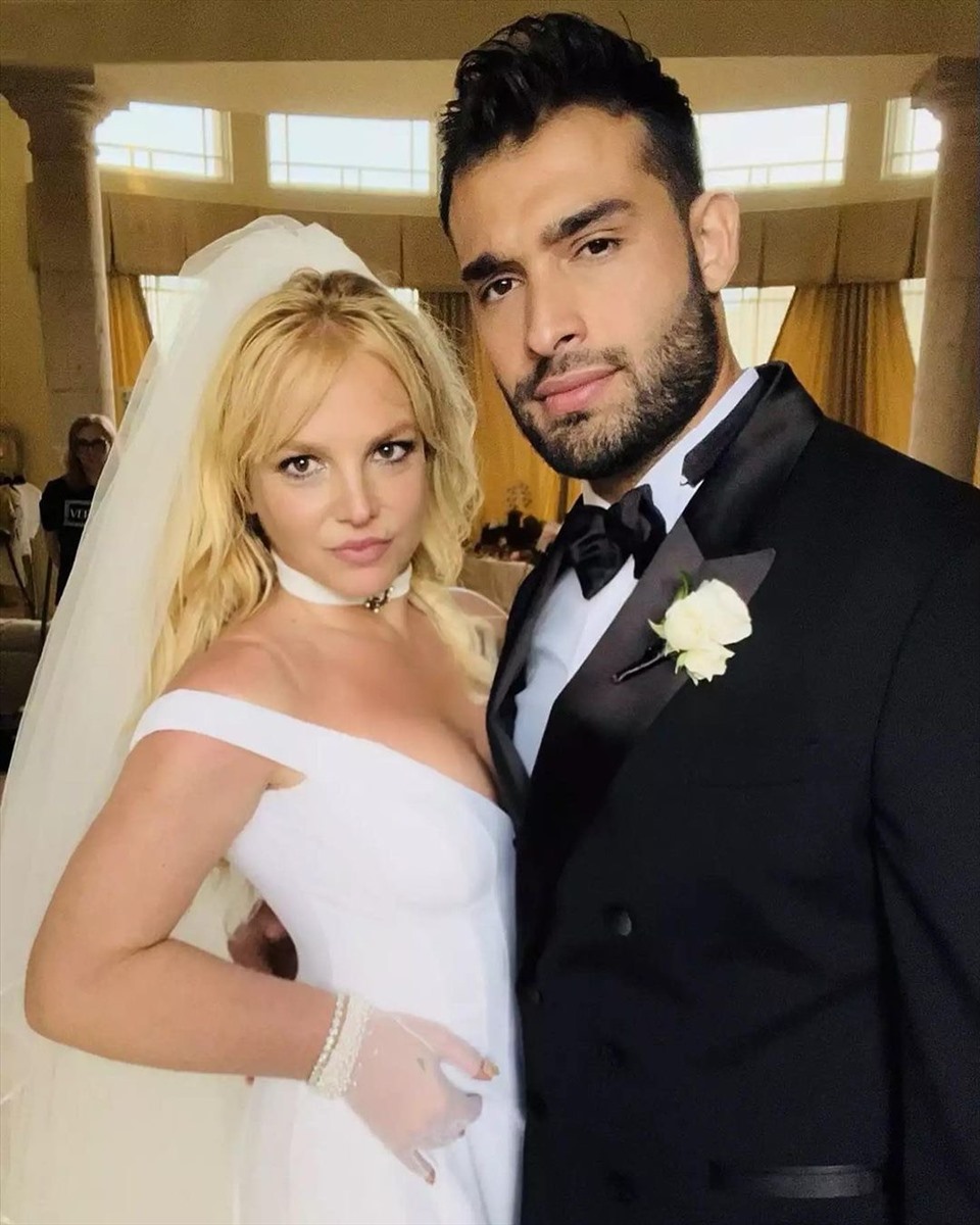 Britney Spears tổ chức đám cưới với Sam Asaga và sẵn sàng bắt đầu một cuộc sống mới. Ảnh: Xinhua