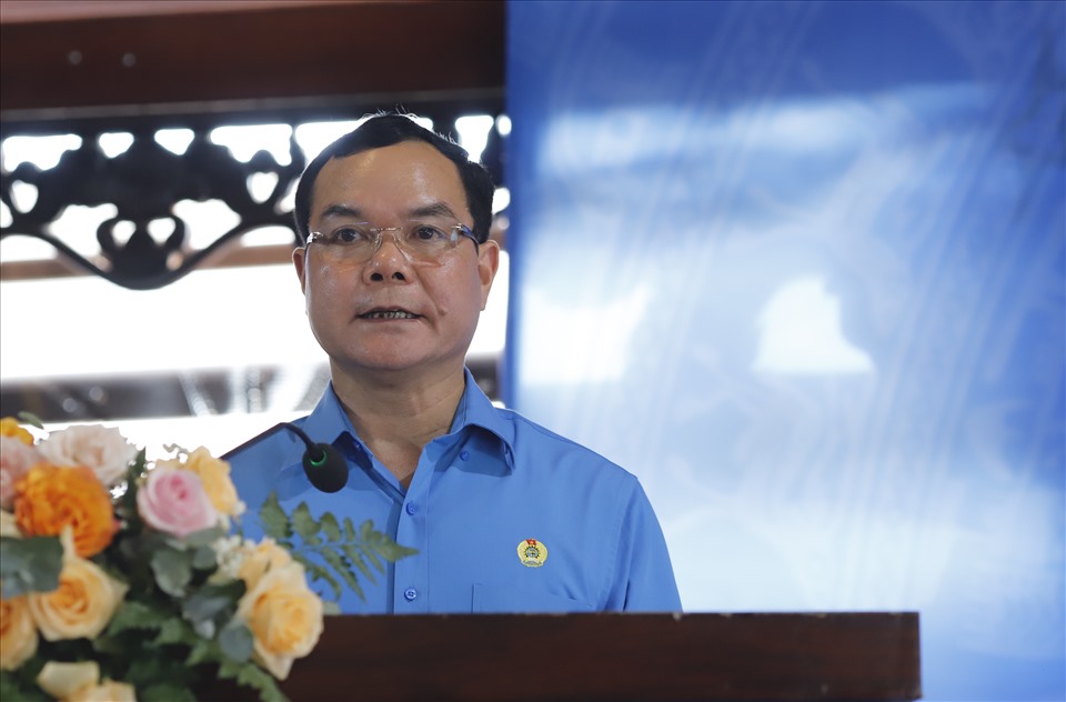 Ông Nguyễn Đình Khang - Ủy viên Trung ương Đảng, Chủ tịch Tổng Liên đoàn Lao động Việt Nam