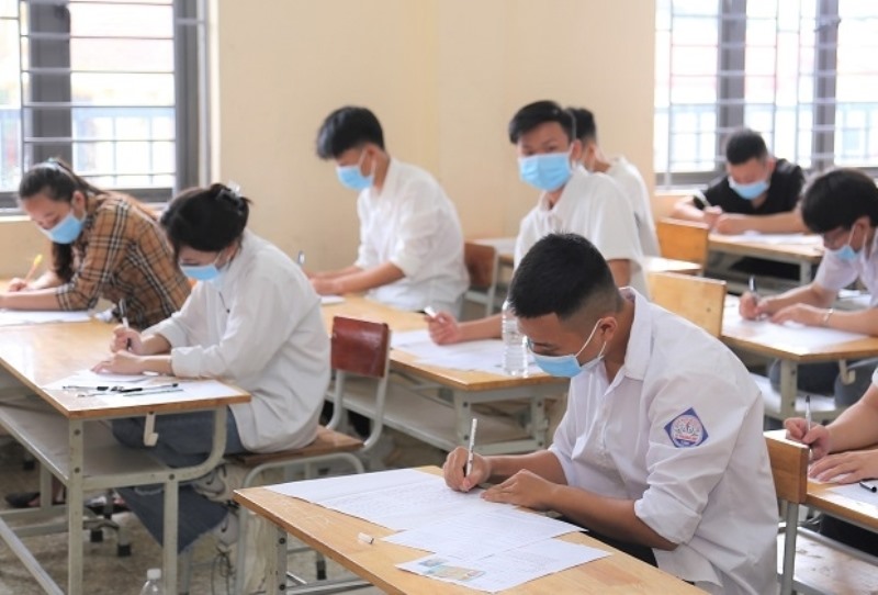 Học sinh ở Thanh Hóa dự kỳ thi tốt nghiệp THPT năm 2022. Ảnh: P.S