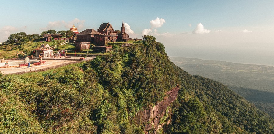 Một phần Công viên quốc gia Bokor - Ảnh: Amber Kampot