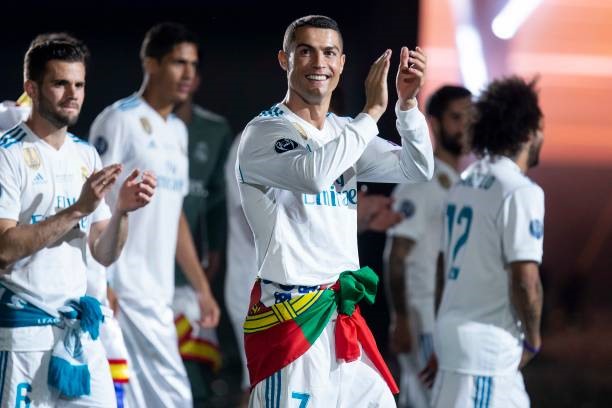Ronaldo khi còn thi đấu cho Real Madrid chính là nỗi ác mông với hàng thủ Atletico. Ảnh: Getty