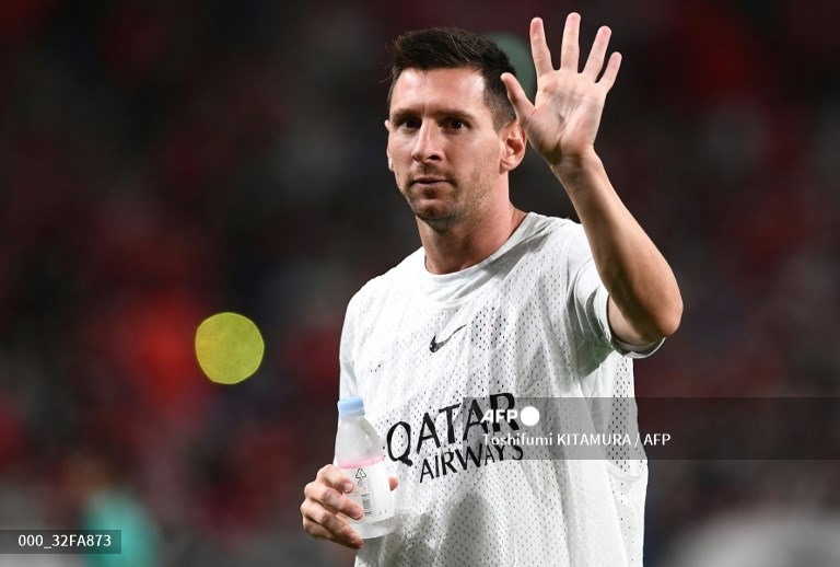 Messi vẫn chưa có ý định muốn gia hạn với PSG. Ảnh: AFP