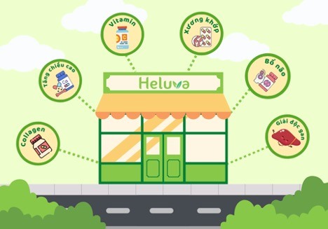 Heluva cung cấp thực phẩm chức năng với nhiều chủng loại