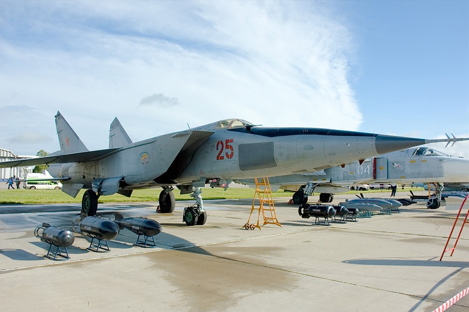 MiG 25 Foxbat, chiếc chiến cơ nhanh nhất của Nga. Ảnh: Wiki
