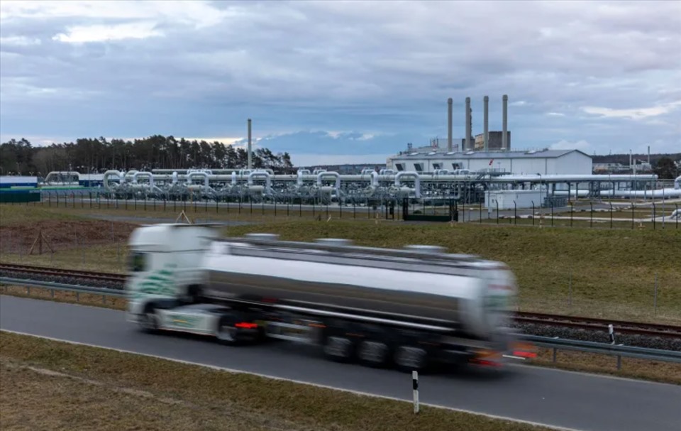 Nord Stream hoạt động với 20% công suất từ ngày 27.7.2022 do thiếu tuabin. Ảnh: Nord Stream