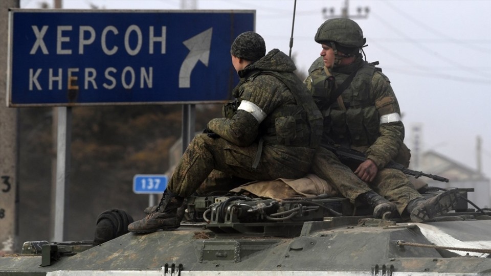 Nga đã kiểm soát vùng Kherson, phía nam Ukraina, giáp bán đảo Crimea, từ tháng 3.2022. Ảnh: AFP