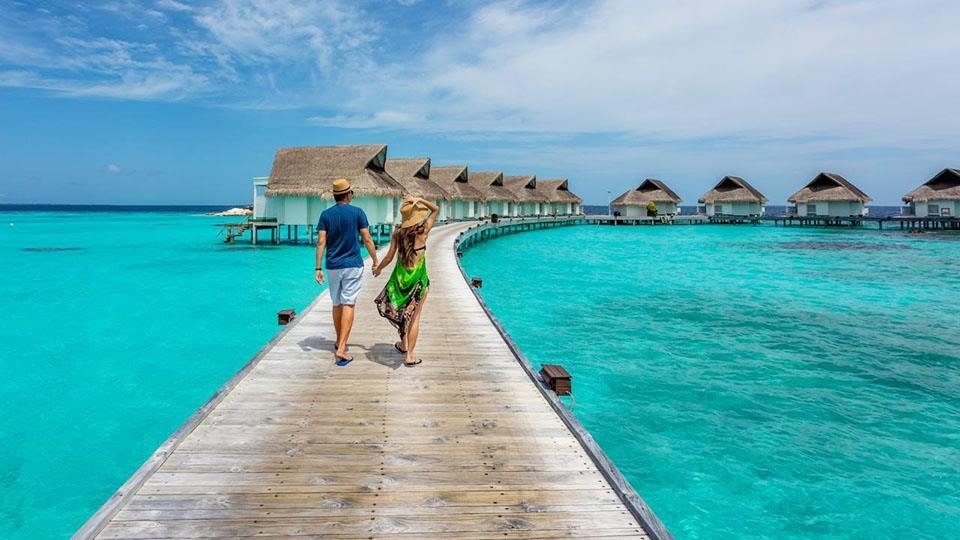 Tổng diện tích của Maldives là 298 km2, với chỉ khoảng 200 hòn đảo có người sinh sống. - Ảnh: Vietravel