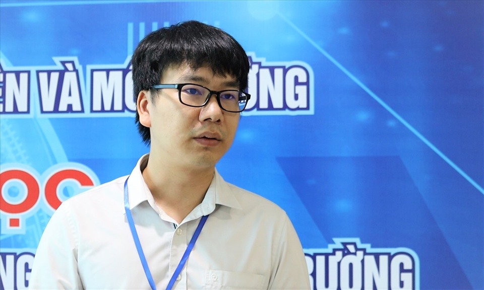 Dự báo viên Nguyễn Hoàng Minh - tác giả Công trình nghiên cứu đề xuất phương pháp nâng cao năng lực dự báo mưa lũ.