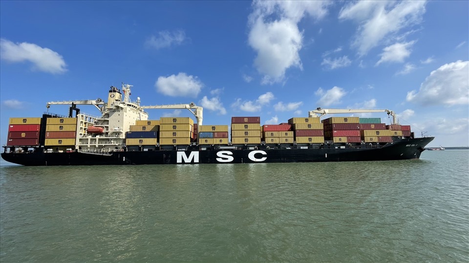 Tàu MSC IDA II là một trong 6 tàu container