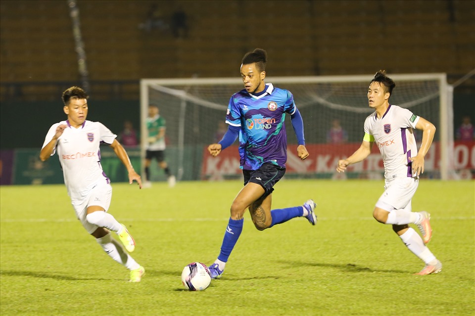 Bình Dương thi đấu kém hiệu quả ở V.League 2022. Ảnh: Thanh Vũ