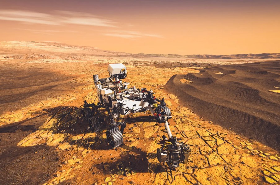 Theo Viện Nghiên cứu Scripps, các nhà khoa học tìm kiếm các axit amin trên sao Hỏa do vai trò của chúng trong việc hình thành sự sống. Ảnh: NASA
