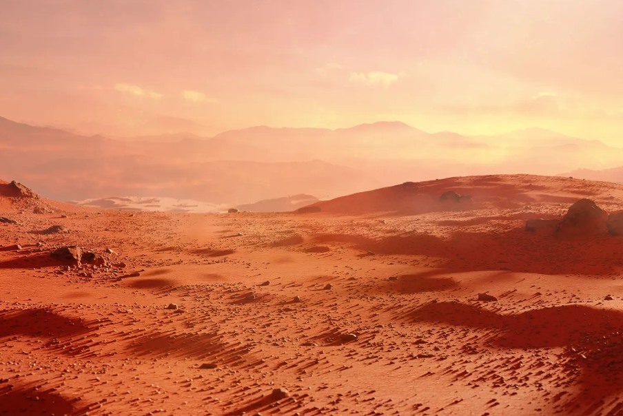 Không loại trừ sự sống đã tồn tại trên sao Hỏa. Ảnh: NASA