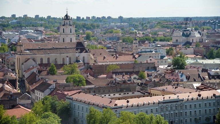 Phố cổ Vilnius, Lithuania. Ảnh: Alexey Vitvitsky