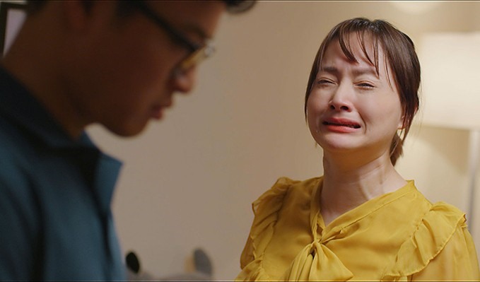 Nữ diễn viên đồng cảm với nhân vật Khánh trong phim. Ảnh: NSX.