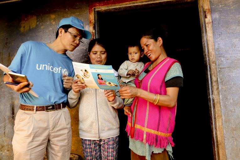 UNICEF nổi tiếng với khả năng giải quyết những thách thức chính mà trẻ em phải đối mặt thông qua phương pháp tiếp cận tích hợp. Ảnh: UNICEF Việt Nam