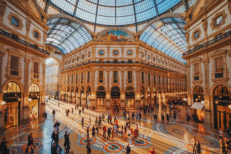 Galleria Vittorio Emanuele - Ảnh: Welcome to Italia