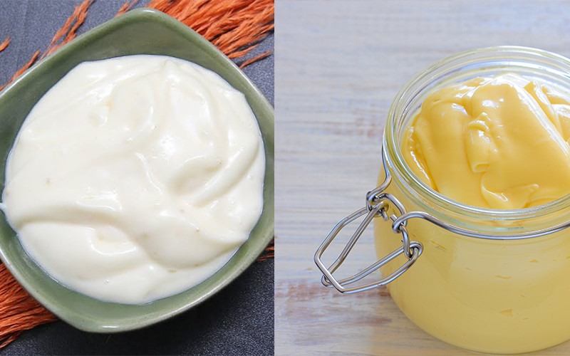 Mayonaise: Mayonnaise chứa nhiều dầu giàu omega-6 và kích thích quá trình viêm. Đó là lý do khiến cho làn da kém hoàn hảo.