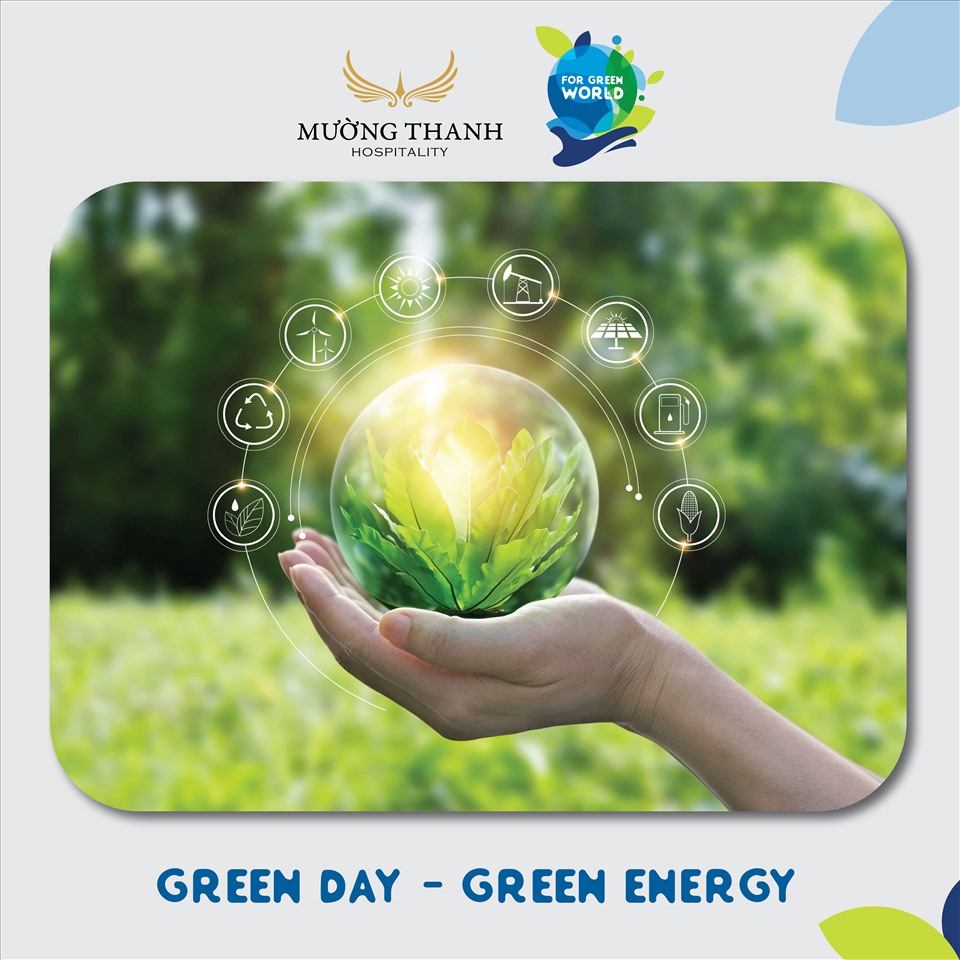 “For Green World – Cho một Trái đất xanh” là thông điệp được lựa chọn cho chiến dịch hành động vì môi trường. Ảnh: BTC