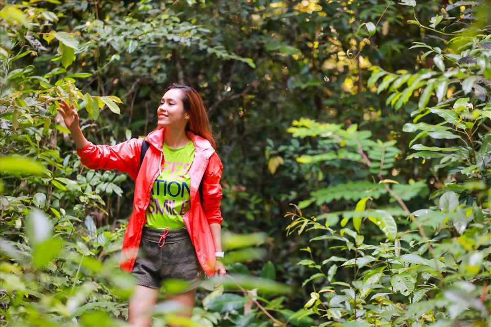 Ngoài cảnh đẹp, Hoàng My còn ấn tượng với con người và ẩm thực chay ở Tây Ninh.