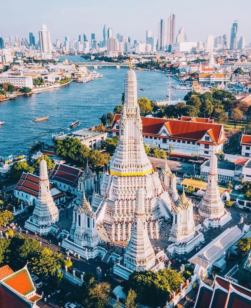 Thủ đô Bangkok - Ảnh: Pinterest.