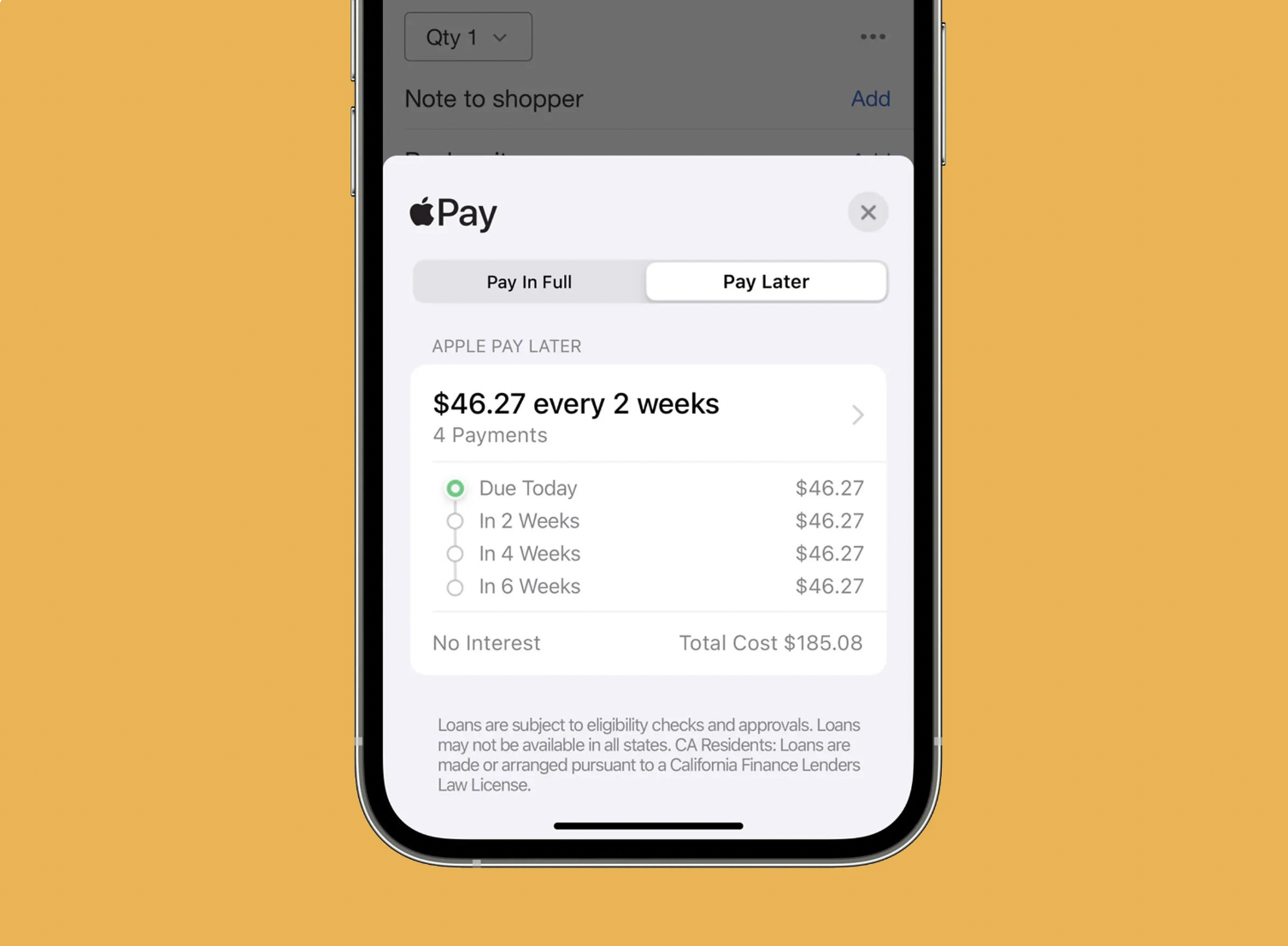 Apple Card hay Apple Pay Later sẽ là lựa chọn tốt hơn? Ảnh chụp màn hình