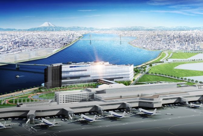 Tokyo có hai sân bay quốc tế là sân bay Haneda và sân bay Narita. Thời gian ngắn nhất đi từ sân bay Nội Bài đến Tokyo khoảng 5 tiếng và TP. HCM là 7 tiếng. Sau đó, du khách có thể đi taxi, xe limousin hoặc phương tiện công cộng vào trung tâm thành phố. - Ảnh: Stayway
