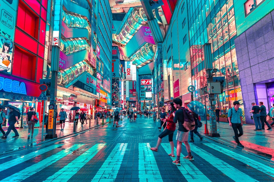 Diện tích Tokyo có đến 34,8% rừng và 1% nước mặn. Thành phố được mệnh danh là “trái tim của Nhật Bản” với vai trò trung tâm thương mại, văn hóa của đất nước, cũng là điểm giao thoa giữa người Nhật và công dân trên khắp thế giới. - Ảnh: IndoChina Post