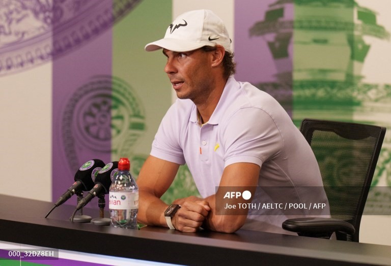 Nadal sẽ cần khoảng 1 tháng để bình phục hoàn toàn. Ảnh: AFP