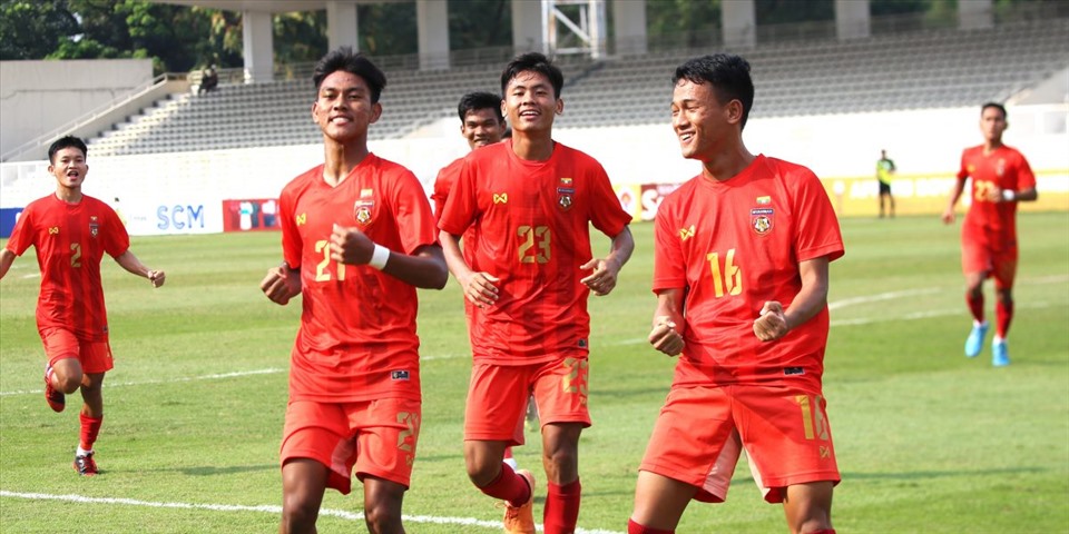 U19 Myanmar sẵn sàng gây bất ngờ cho U19 Việt Nam. Ảnh: MFF
