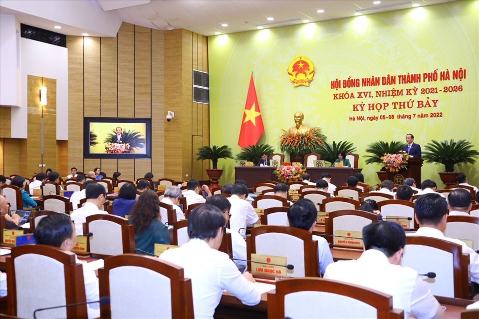 Bế mạc kỳ họp thứ 7, HĐND TP Hà Nội.