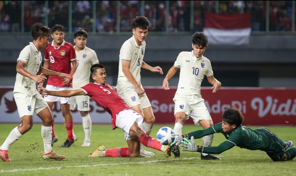 U19 Indonesia và U19 Thái Lan nhiều khả năng có hiệu số phụ tốt hơn U19 Việt Nam. Ảnh: Goal