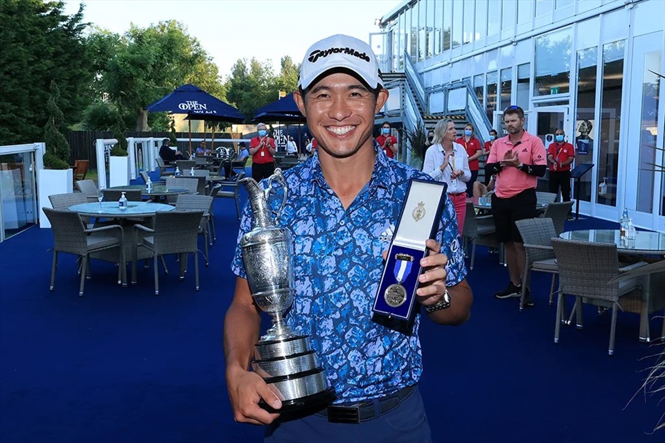 Collin Morikarwa vô địch giải đấu năm ngoái. Ảnh: The Open
