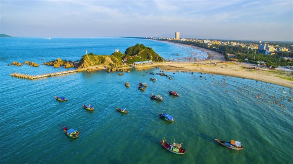 Bãi tắm Cửa Lò - Ảnh: UBND tỉnh Nghệ An
