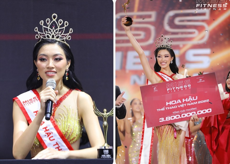 Hoa hậu Thể thao Việt Nam 2022 Đoàn Thu Thủy. Ảnh: NSCC