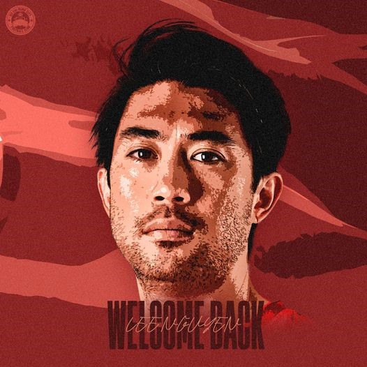 Câu lạc bộ TPHCM thông báo sự trở lại của Lee Nguyễn. Ảnh: HCM FC