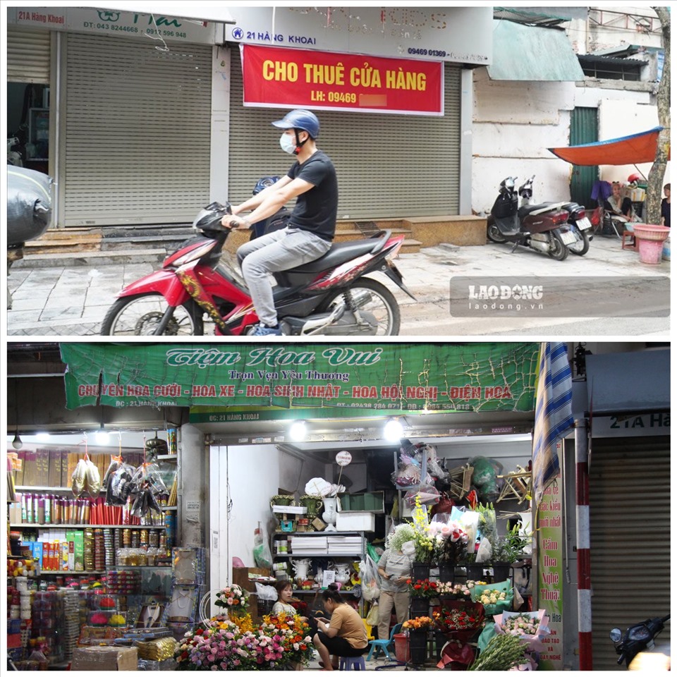 Nhiều mặt bằng nội thành Hà Nội treo biển cho thuê 1 năm trước, nay đã tìm được khách thuê.
