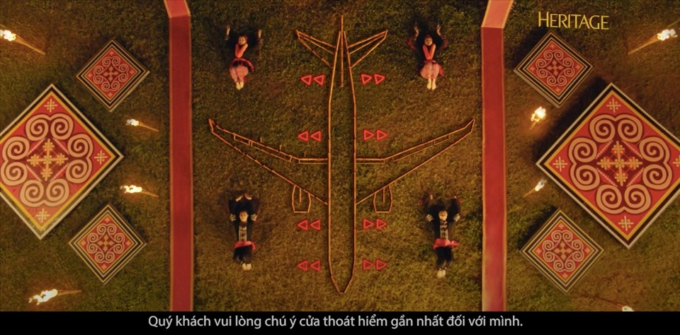 Phim vừa giới thiệu quy định bay, vừa truyền tải thông điệp thúc đẩy du lịch mọi miền tổ quốc.