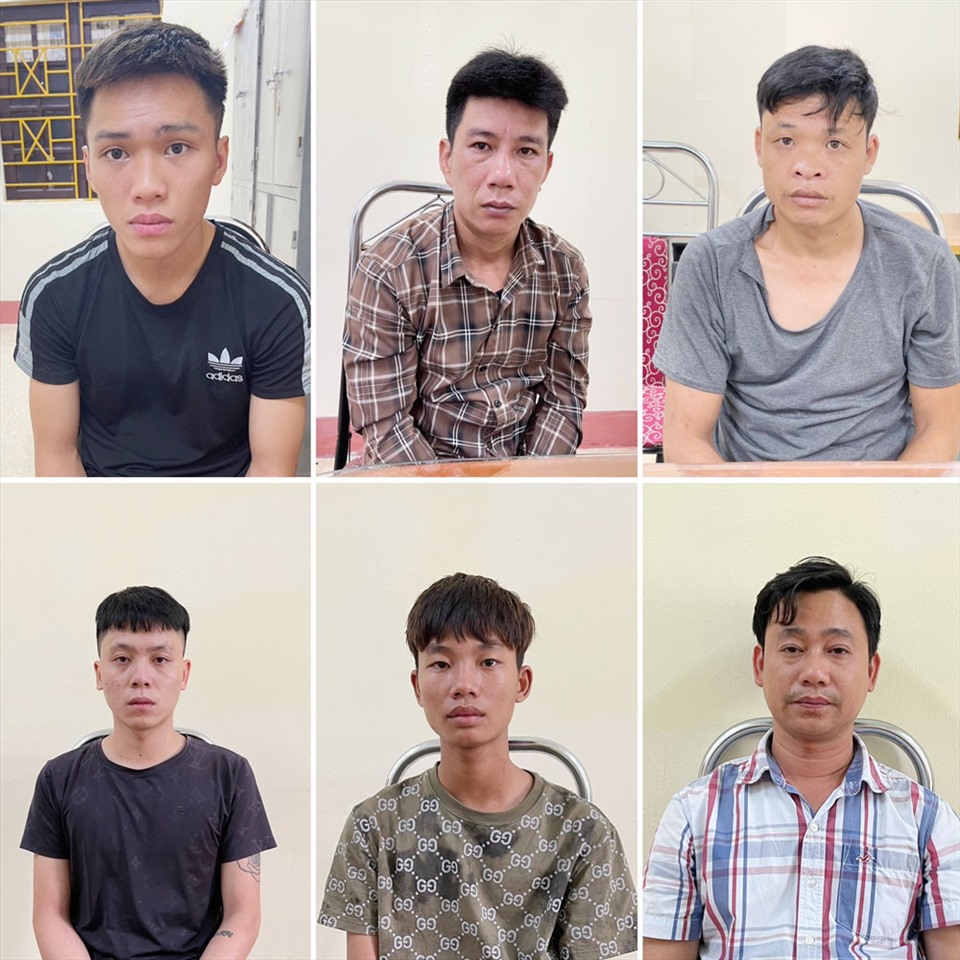 6 đối tượng đưa người nhập cảnh trái phép vào Việt Nam tại cơ quan Công an.