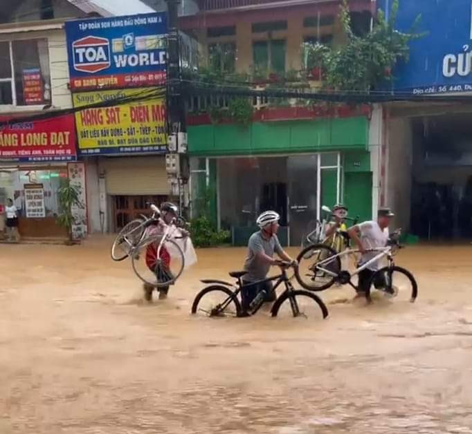 Người dân Yên Bái cần chủ động cập nhật tin tức mới nhất liên quan đến cơn bão số 2 Mulan để phòng tránh thiệt hại. Ảnh: CTV.