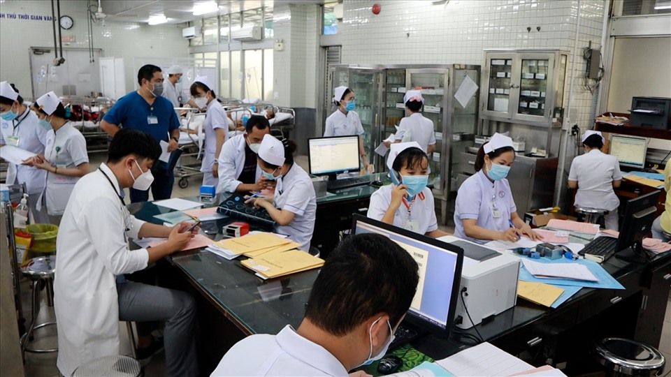 Khoa cấp cứu Bệnh viện Chợ Rẫy TPHCM. Ảnh: Nguyễn Ly